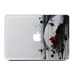 GADGETS WRAP Sad Girl Vinyl Decal Sticker for New MacBook Pro/Air 11 13 15 Inch Laptop Case Cover Sticker
