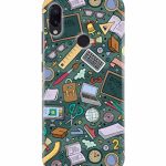 Mugruch Colorful Hard Back Case Cover for Xiaomi Redmi S2 / Redmi Y2 | Student Study Gadgets Pattern | Design- – D24