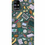 Mugruch Hard Back Case Cover for Samsung Galaxy M31S | Student Study Gadgets Pattern | Design- 24