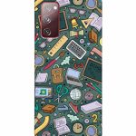 Mugruch Hard Back Case Cover for Samsung Galaxy S20 FE 5G / Samsung S20 FE 5G | Student Study Gadgets Pattern | Design- 24