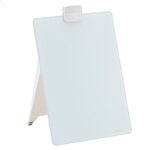 Quartet Infinity Glass Desktop Easel, Dry Erase Board with Removable Clip for Table Desk, Schools, Office, Home, Shops, 0.8 x 0.9 feet, 23 x 28 cm (9 x 11 inches)