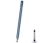Dyazo Stylus Pen for Smart Touch Screen Devices with Precision Disc Fine Tips, Lightweight Metal Body for All Android, Ipad,iPhones, Samsung Tablets & Mobile Phone with Free Spare Disk (DZ 518)