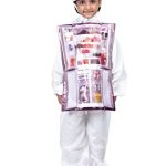 BookMyCostume Refrigerator Fridge Kids Fancy Dress Costume 4-5 years