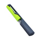 iLife Multi Functional Stainless Steel Kitchen Vegetable Fruit Knife & Peeler Set with Comfortable Grip and Safety for Kitchen & Travelling (Green)