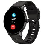 RD X-15 Smart Watch for Men & Women, Bluetooth Calling Round Dial, 1.3″ Round Dial Full Touch IPS 320 * 320 LCD Screen, G Sensor Health Monitor Smartwatch, Support All Android and iOS, Black Color