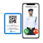 DoorVi Smart Security for Cars and Vehicles for Emergency or Wrong Parking Alerts | Powered by QR Code Technology | Instant Video Call on Smartphone | 2-Way Talk