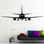 Gadgets Wrap Airplane Wall Sticker Home Decor Aircraft Art Wall Decals Decoration Kids Room Bedroom Sticker