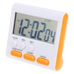 Multi-Function Electric LCD Digital Kitchen Timer Alarm Count Clock(Orange)