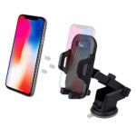 Autofy Universal Magnetic Head Car Dashboard Mobile Smartphone Holder With Suction Mount (Black)