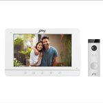 Godrej Security Solutions SeeThru VDP RE7 V-Series Video Door Phone Wired 960p White