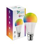 SYSKA Smart Bulb | 2 Years Warranty | Smart Bulb for Home, Smart Led Bulb with Music Sync for Amazon Alexa & Google Assistant, SMW-12W-5C 12-Watt B22D Wifi Smart Bulb