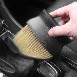 AKRIZA Car Interior AC Vent Cleaning Brush Soft Duster Detailing Tool for Dusting and Cleaning Automotive Accessories, Dashboard, Get Rid of Dust and Dirt from Laptop Keyboard Electronic Gadgets