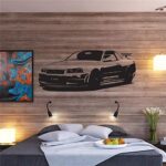 Gadgets Wrap 2018 New Neymar Stickers Wall Sticker Car GTR 34 Bedroom Decal Wall Art Decor Sticker for Kids Rooms Boys Living Mural