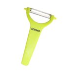 Amazon Brand – Solimo Plastic Kitchen Peeler – Green