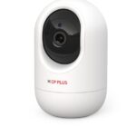 CP PLUS 4MP Full HD Smart Wi-Fi CCTV Indoor Home Security Camera | 1440P Wireless 360° Camera | Night Vision | Two Way Talk | Alexa & OK Google | 15 Mtr, White – CP-E44A
