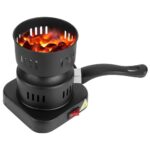 STAREWA Hookah Coal Burner,Fire Charcoal Lighter, Hot Plate for Cooking, Coal Charger, Powder Coted Metal Coal Stove(coal sigdi)