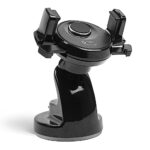 Toreto Grasp 3 Dashboard & Windscreen ONE Touch Mobile Phone Car Mount Mobile Holder for car and Desk Mobile Stand (Black) (TOR-157)