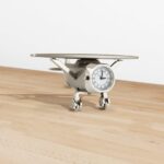 Celebr8 Mini Aeroplane Table Clock for Study Table Office Desk Home Decor Showpiece | Gift for Men Special Unique | Birthday Gift for Boyfriend/Husband Special Love
