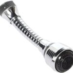 Egab ABS Plastic Flexible Faucet Sprayer (6 Inch, Silver)