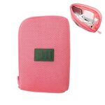 Nema Portable Travel Gadget/Cosmetic Organiser – Pink – Large