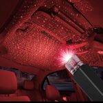 Die Hard Prograte ® Car USB Atmosphere Ambient Star car Interior Lights LED Decorative armrest Box car roof Full Star Projection Laser