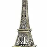 Eversky01 Handicraft Peris Eiffel Tower Statue for Gift,Paris Home Showpiece,Decoration for Office Table, Desk Decor Decorate, Statue for Decor, Birthday Unique Gift (Size 10 CM Hight, brass, Black)