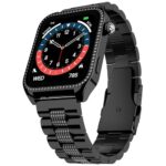 Fire-Boltt Xelor Luxury Stainless Steel Smart Watch. 1.78″ AMOLED, Always-On Display, 368 * 448 px Resolution, Bluetooth Calling, 75 HZ Refresh Rate