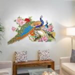 GADGETS WRAP ‘Peacock Birds Nature’ Wall Sticker