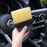 QUIQSHIPP Car Interior AC Vents Cleaning Brush Soft Duster Interior Cleaning Detailing Accessories Dusting Tool for Automotive Accessory Car Cleaning Brush for Car Dashboard Dust Dirt Cleaner Gadgets
