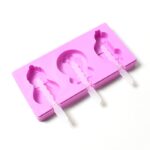 8188 Silicone Popsicle Molds, Reusable Ice Cream Molds with Sticks and Lids. A Must-Have Popsicle Mold for Summer.
