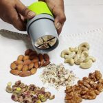 BHAI KA Store Dry Fruits Cutter Slicer fine Pack of 1 Smart Kitchen Gadgets for Dry Fruit Chopper badam Cutter Machine Hand Nuts Cutter Chopper for Kitchen Items for Gift Home Gadgets