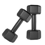 SPIRO PVC Dumbbells for Home Gym Equipment |Gym Exercise|Home Workout | Fitness Kit|Dumbbells Weights for Whole Body Workout