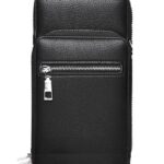 HARITECH PU Leather Mobile Pouch Multipurpose Holster Belt Holder Zipper Wrist Travel Phone Bag for Huawei Enjoy 20 Pro/Enjoy Z 5G / P Smart S / Y8p / Y6p / Nova 7 5G / Y5p – Black