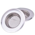 Zollyss 1 Pcs Kitchen Sink Strainer Heavy Duty Stainless Steel Strainer Kitchen Drain Basin Basket Filter Stopper Drainer Sink Jali