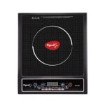 Pigeon by Stovekraft Cruise 1800 watt Induction Cooktop With Crystal Glass,7 Segments LED Display, Auto Switch Off – Black