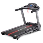 MAXPRO PTM405 2HP(4 HP Peak) Folding Treadmill with Free Diet Plan, Electric Motorized Power Fitness Running Machine with LCD Display and Mobile Phone Holder Perfect for Home Use